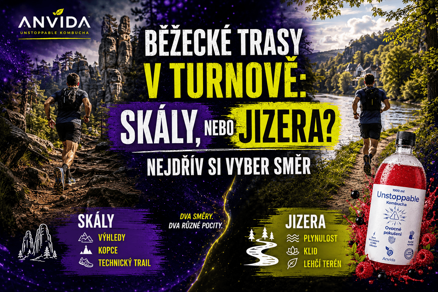 Trail běh Turnov Hlavatice Valdštejn Hruboskalsko